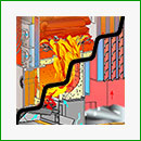 Differenza tra fiamma inversa e fiamma assiale